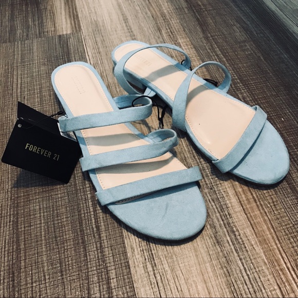 Light Blue Sandals - Picture 1 of 3